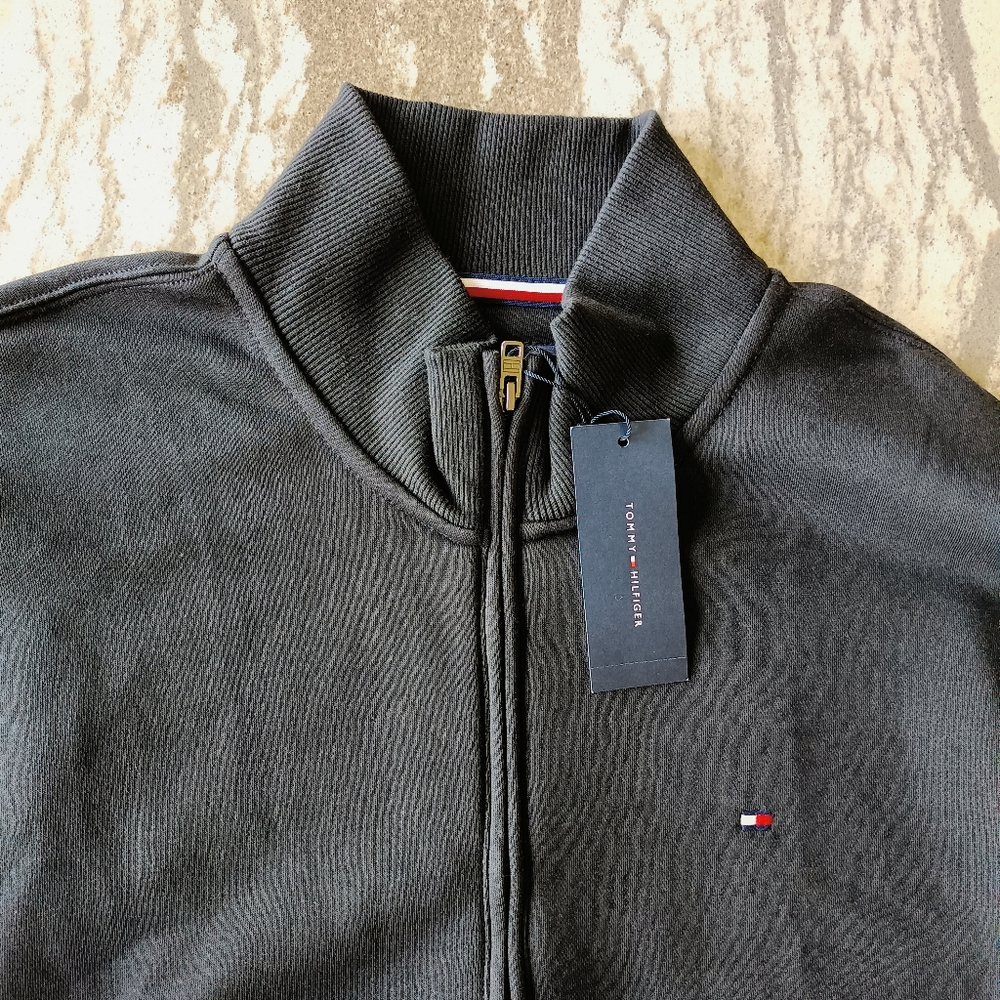 Tommy Hilfiger Men's Full Zip Sweatshirt Jacket NEW Size XXL